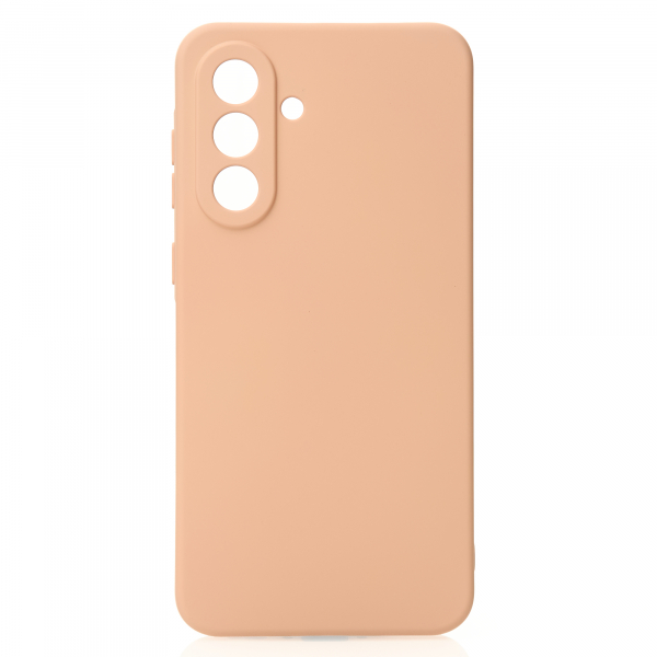 Силиконовый чехол SOFT Silicone Case для Samsung A36 (без лого) пудра