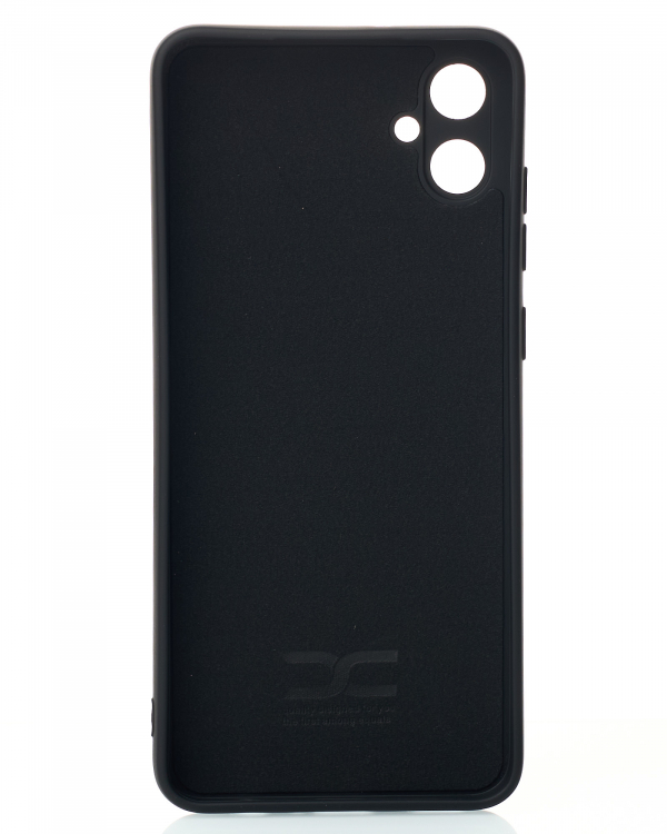Силиконовый чехол SOFT Silicone Case для Samsung A05/M05 (без лого) черный