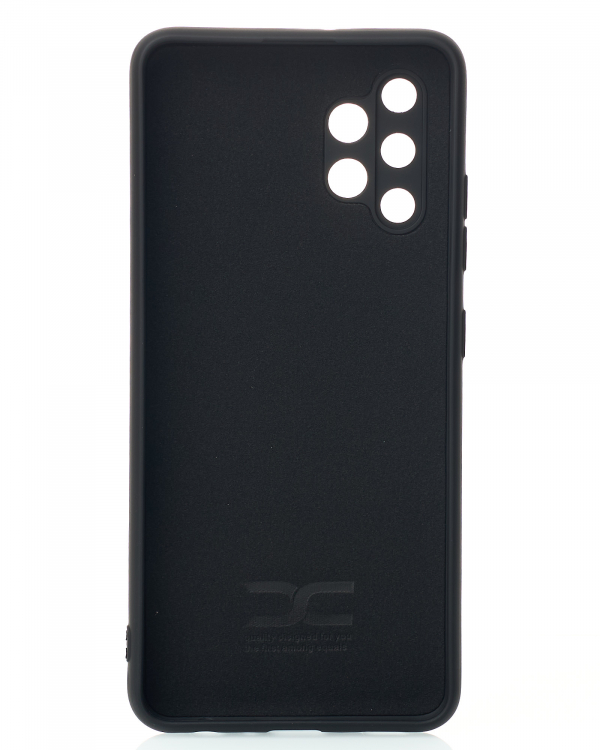 Силиконовый чехол SOFT Silicone Case для Samsung A32 4G (без лого) черный