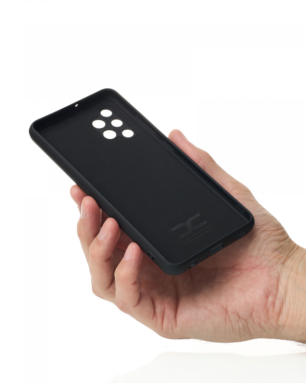 Силиконовый чехол SOFT Silicone Case для Samsung A32 4G (без лого) черный