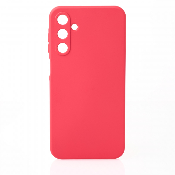 Силиконовый чехол SOFT Silicone Case для Samsung M35 (без лого) малиновый