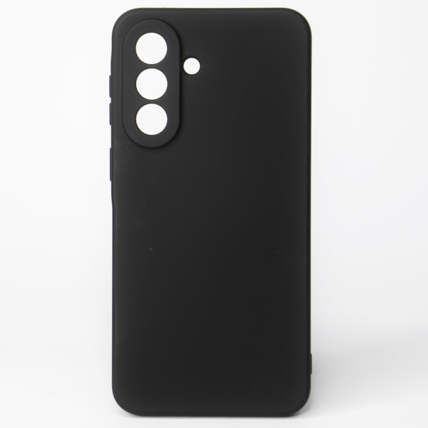 Силиконовый чехол SOFT Silicone Case для Samsung A37 (без лого) черный