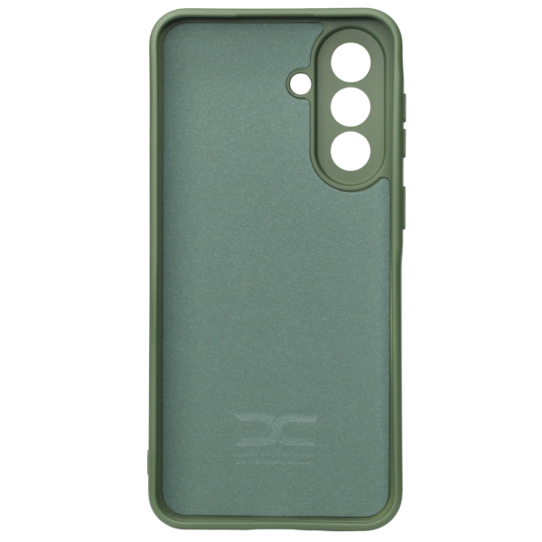 Силиконовый чехол SOFT Silicone Case для Samsung A57 (без лого) темно-зеленый
