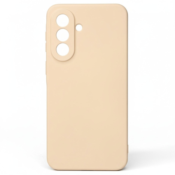 Силиконовый чехол SOFT Silicone Case для Samsung A57 (без лого) пудра