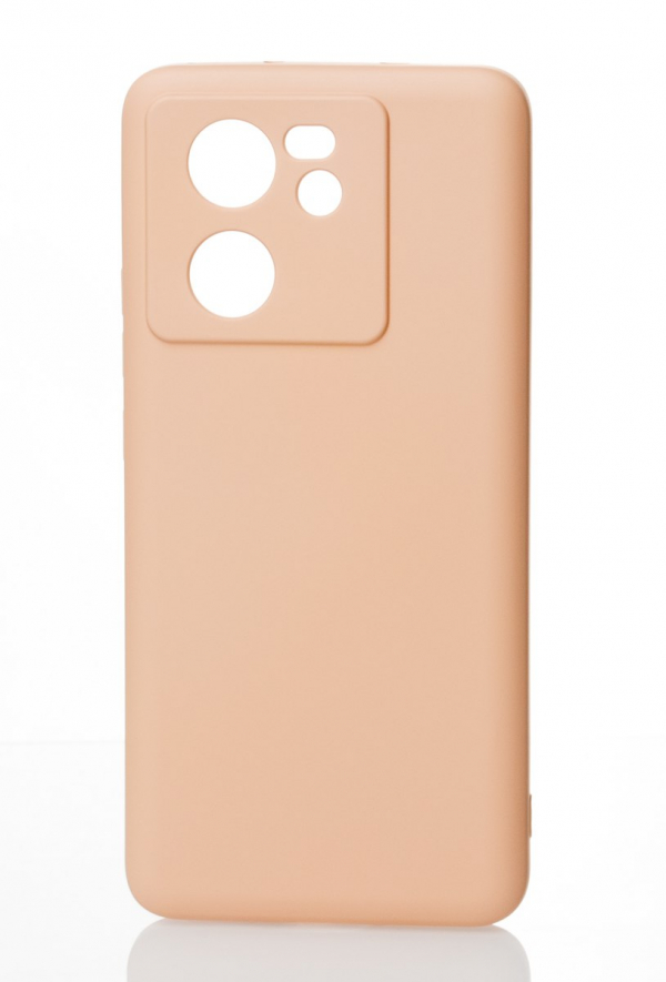 Силиконовый чехол SOFT Silicone Case для Xiaomi 13T (без лого) пудра