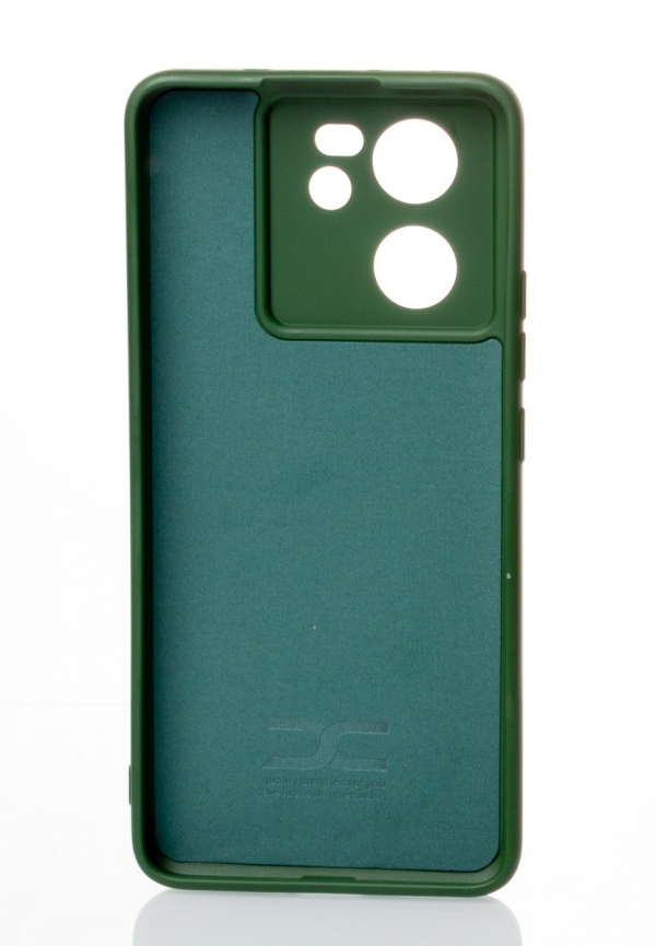 Силиконовый чехол SOFT Silicone Case для Xiaomi 13T (без лого) темно-зеленый