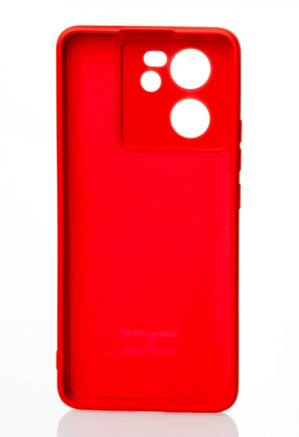 Силиконовый чехол SOFT Silicone Case для Xiaomi 13T (без лого) красный