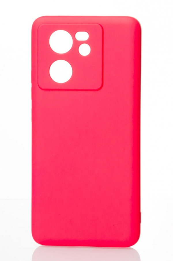 Силиконовый чехол SOFT Silicone Case для Xiaomi 13T (без лого) малиновый