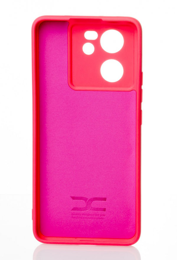 Силиконовый чехол SOFT Silicone Case для Xiaomi 13T (без лого) малиновый