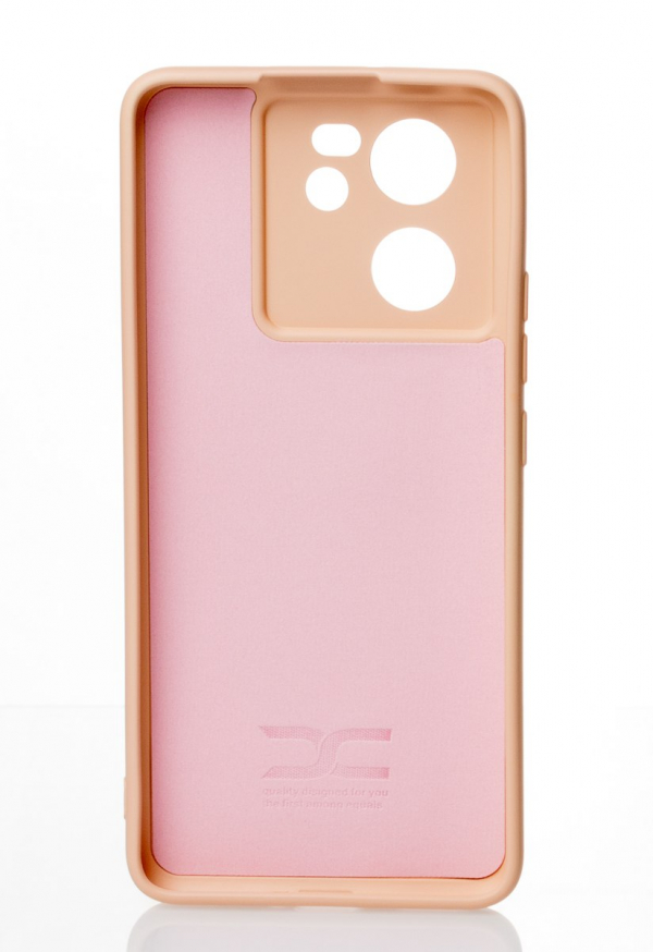 Силиконовый чехол SOFT Silicone Case для Xiaomi 13T Pro (без лого) пудра
