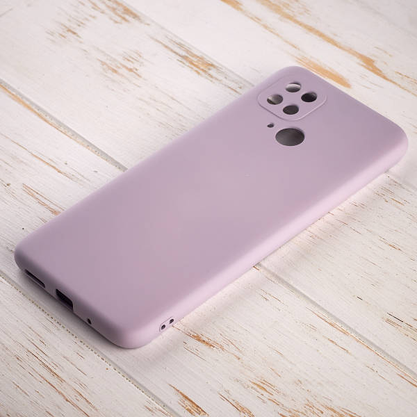 Силиконовый чехол SOFT Silicone Case для Xiaomi Redmi 10A (без лого) глициния