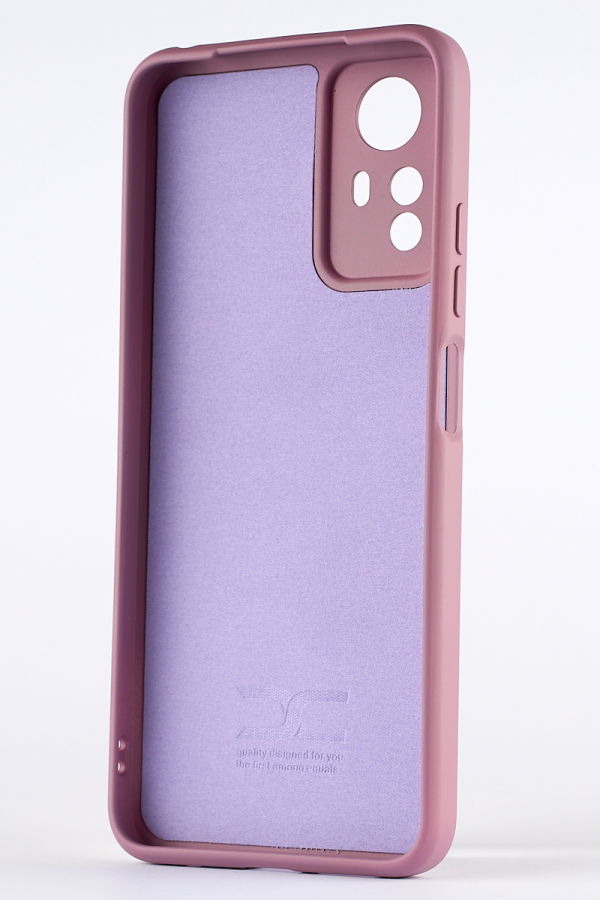 Силиконовый чехол SOFT Silicone Case для Xiaomi Redmi Note 12S (без лого) лаванда