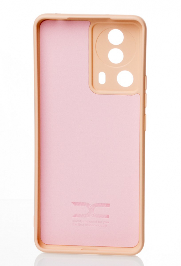 Силиконовый чехол SOFT Silicone Case для Xiaomi 13 Lite (без лого) пудра