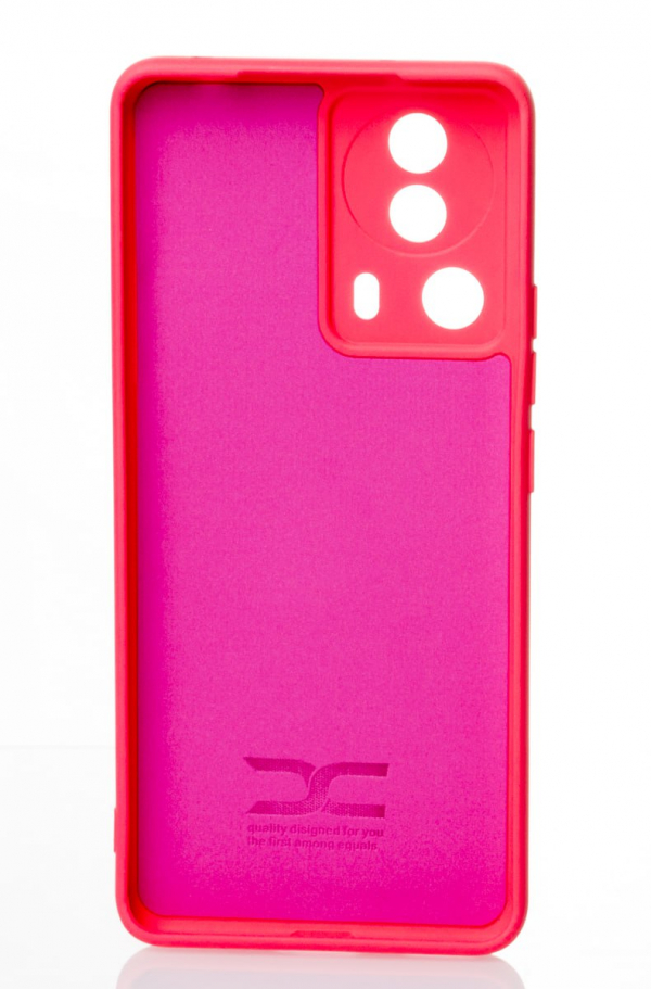 Силиконовый чехол SOFT Silicone Case для Xiaomi 13 Lite (без лого) малиновый
