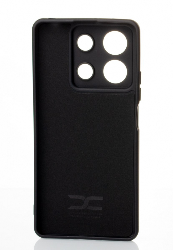 Силиконовый чехол SOFT Silicone Case для Xiaomi Redmi Note 13 4G (без лого) черный