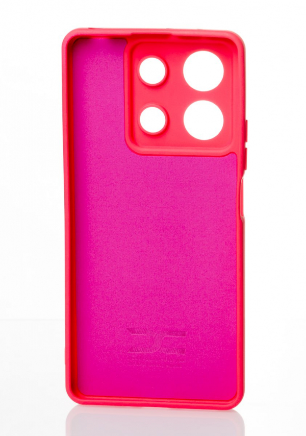 Силиконовый чехол SOFT Silicone Case для Xiaomi Redmi Note 13 4G (без лого) малиновый