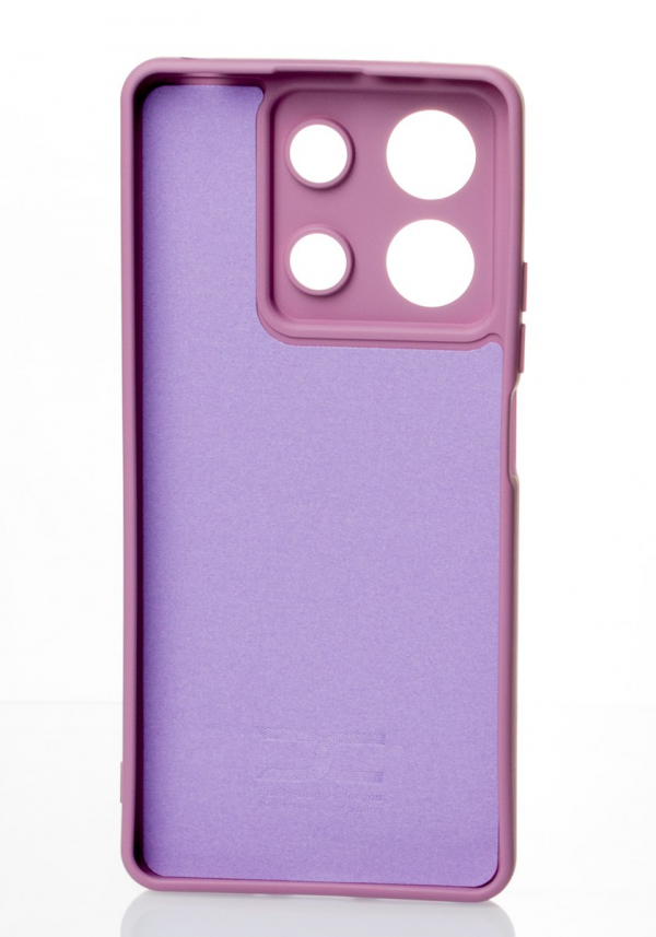 Силиконовый чехол SOFT Silicone Case для Xiaomi Redmi Note 13 4G (без лого) лаванда