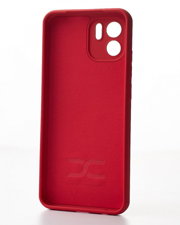 Силиконовый чехол SOFT Silicone Case для Xiaomi Redmi A1/A2 (без лого) красный