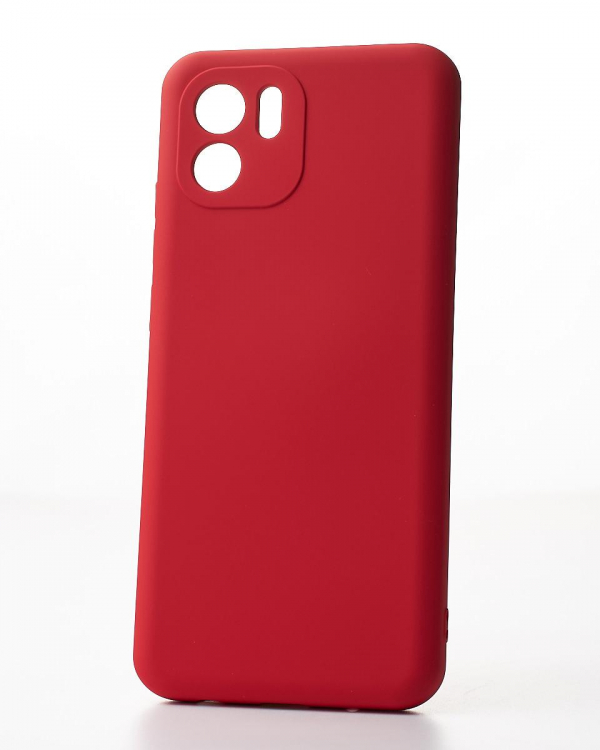 Силиконовый чехол SOFT Silicone Case для Xiaomi Redmi A1/A2 (без лого) красный