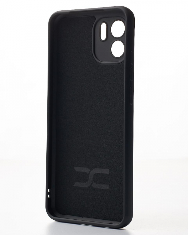 Силиконовый чехол SOFT Silicone Case для Xiaomi Redmi A1/A2 (без лого) черный