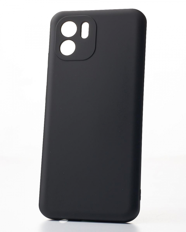 Силиконовый чехол SOFT Silicone Case для Xiaomi Redmi A1/A2 (без лого) черный