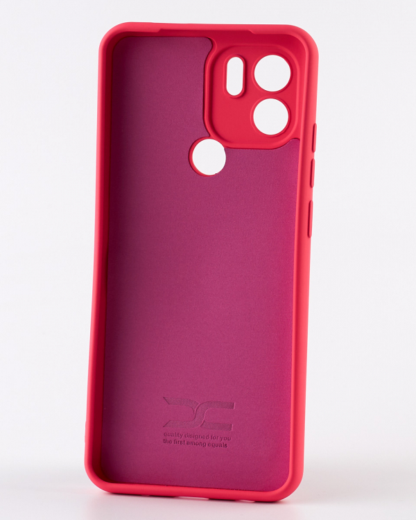 Силиконовый чехол SOFT Silicone Case для Xiaomi Redmi A2 Plus/A1 Plus (без лого) малиновый