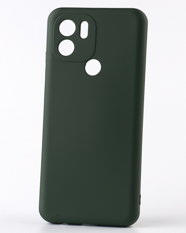 Силиконовый чехол SOFT Silicone Case для Xiaomi Redmi A2 Plus/A1 Plus (без лого) темно-зеленый