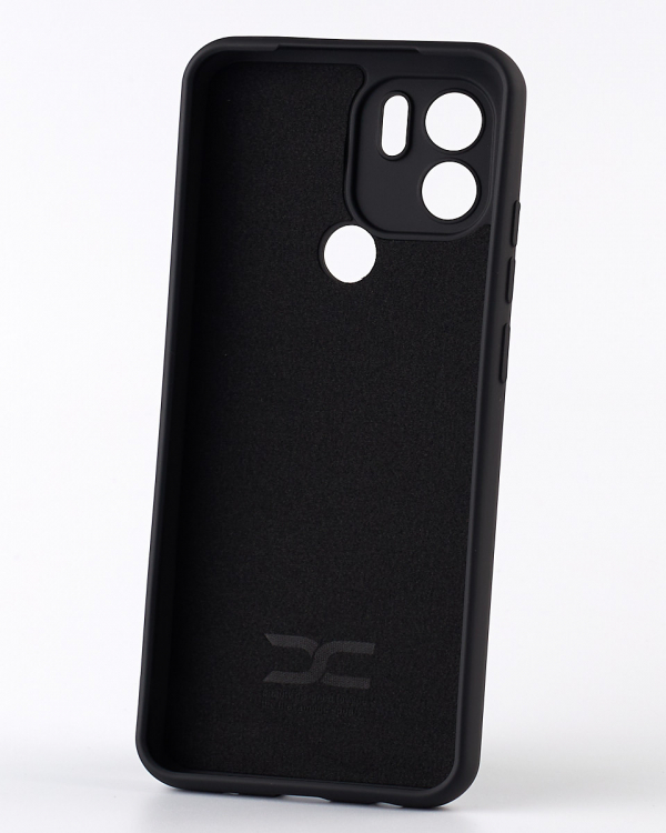 Силиконовый чехол SOFT Silicone Case для Xiaomi Redmi A2 Plus/A1 Plus (без лого) черный