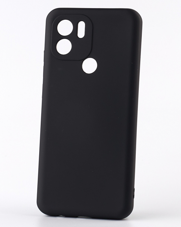 Силиконовый чехол SOFT Silicone Case для Xiaomi Redmi A2 Plus/A1 Plus (без лого) черный