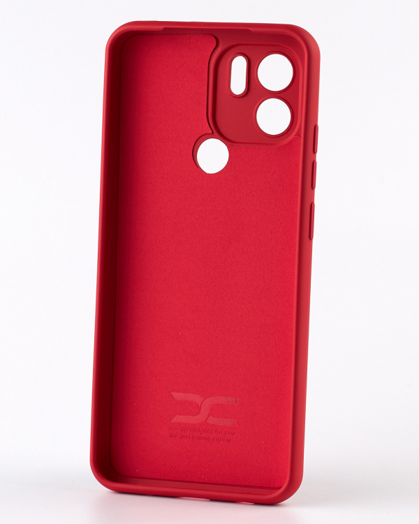 Силиконовый чехол SOFT Silicone Case для Xiaomi Redmi A2 Plus/A1 Plus (без лого) красный