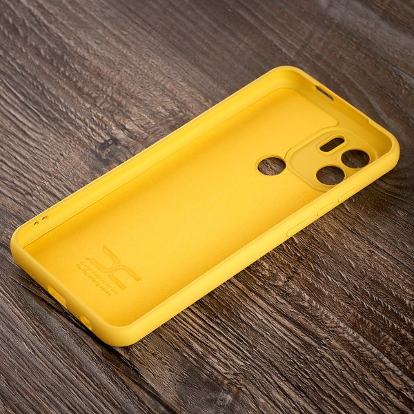 Силиконовый чехол SOFT Silicone Case для Xiaomi Redmi A2 Plus/A1 Plus (без лого) лимонный