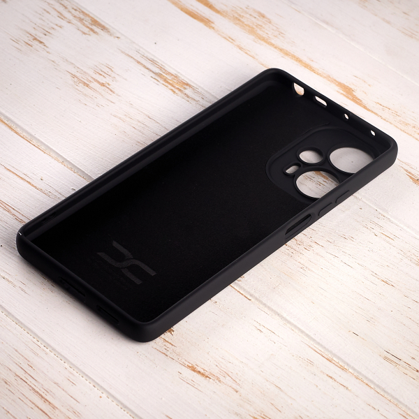 Силиконовый чехол SOFT Silicone Case для Xiaomi Poco F5 (без лого) черный