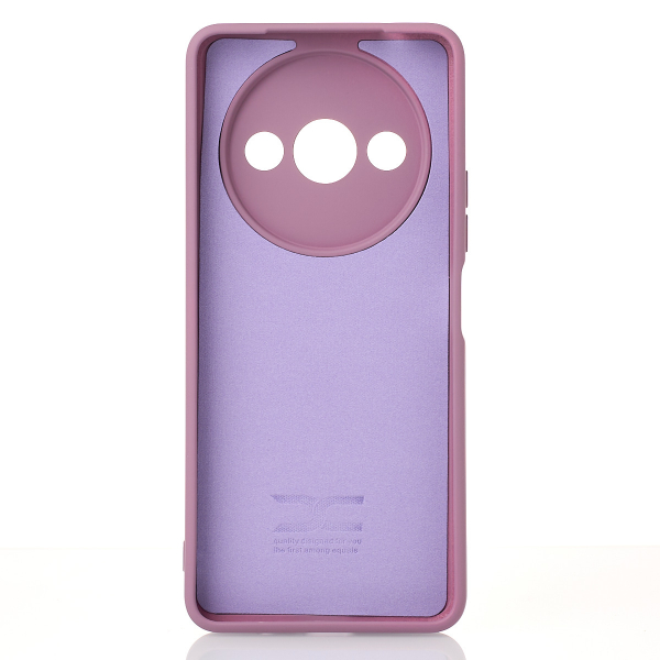 Силиконовый чехол SOFT Silicone Case для Xiaomi Redmi A3/ A3X/ Poco C61 (без лого) лаванда
