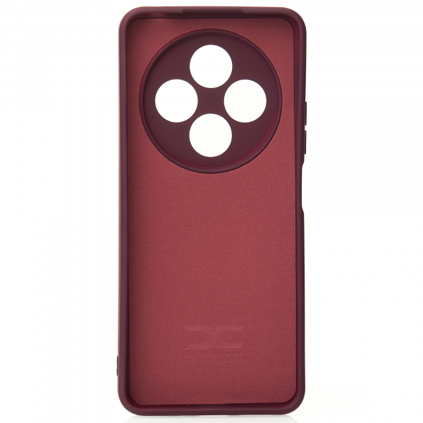Силиконовый чехол SOFT Silicone Case для Xiaomi Redmi A3 Pro / Redmi A4 5G (без лого) бордовый