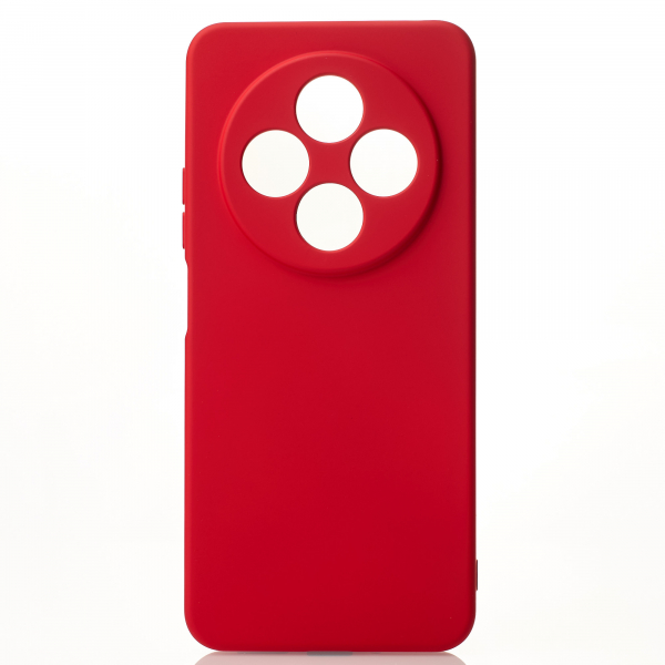 Силиконовый чехол SOFT Silicone Case для Xiaomi Redmi A3 Pro / Redmi A4 5G (без лого) красный