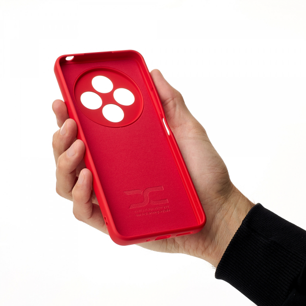 Силиконовый чехол SOFT Silicone Case для Xiaomi Redmi A3 Pro / Redmi A4 5G (без лого) красный