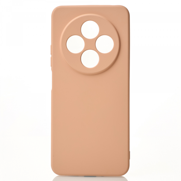 Силиконовый чехол SOFT Silicone Case для Xiaomi Redmi A3 Pro / Redmi A4 5G (без лого) пудра