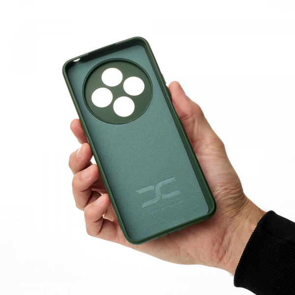 Силиконовый чехол SOFT Silicone Case для Xiaomi Redmi A3 Pro / Redmi A4 5G (без лого) темно-зеленый