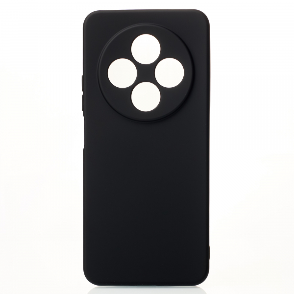 Силиконовый чехол SOFT Silicone Case для Xiaomi Redmi A3 Pro / Redmi A4 5G (без лого) черный