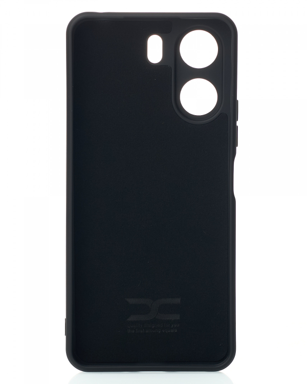 Силиконовый чехол SOFT Silicone Case для Xiaomi Redmi 13C 4G / Poco C65 (без лого) черный