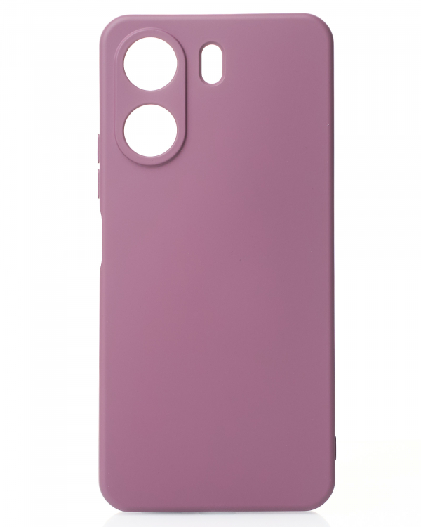 Силиконовый чехол SOFT Silicone Case для Xiaomi Redmi 13C 4G / Poco C65 (без лого) лаванда