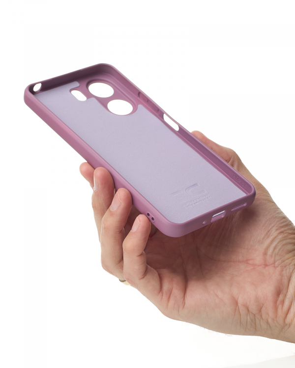 Силиконовый чехол SOFT Silicone Case для Xiaomi Redmi 13C 4G / Poco C65 (без лого) лаванда