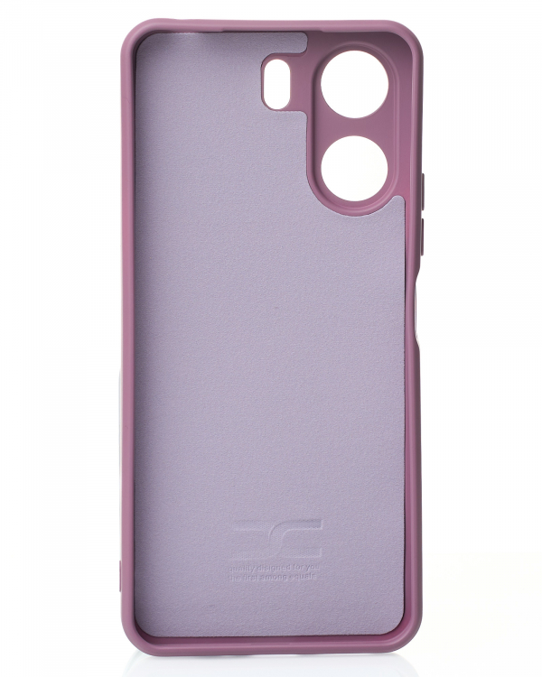 Силиконовый чехол SOFT Silicone Case для Xiaomi Redmi 13C 4G / Poco C65 (без лого) лаванда