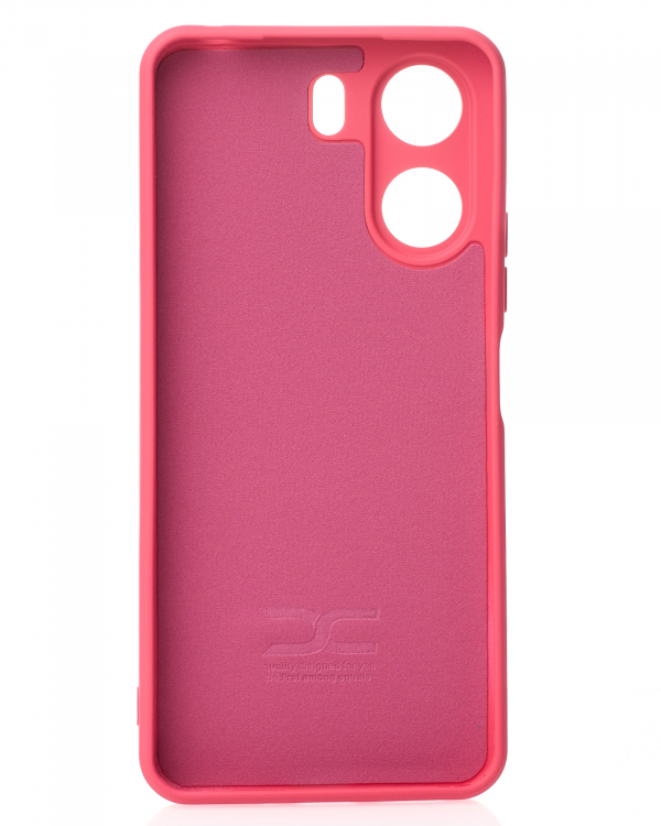 Силиконовый чехол SOFT Silicone Case для Xiaomi Redmi 13C 4G / Poco C65 (без лого) малиновый
