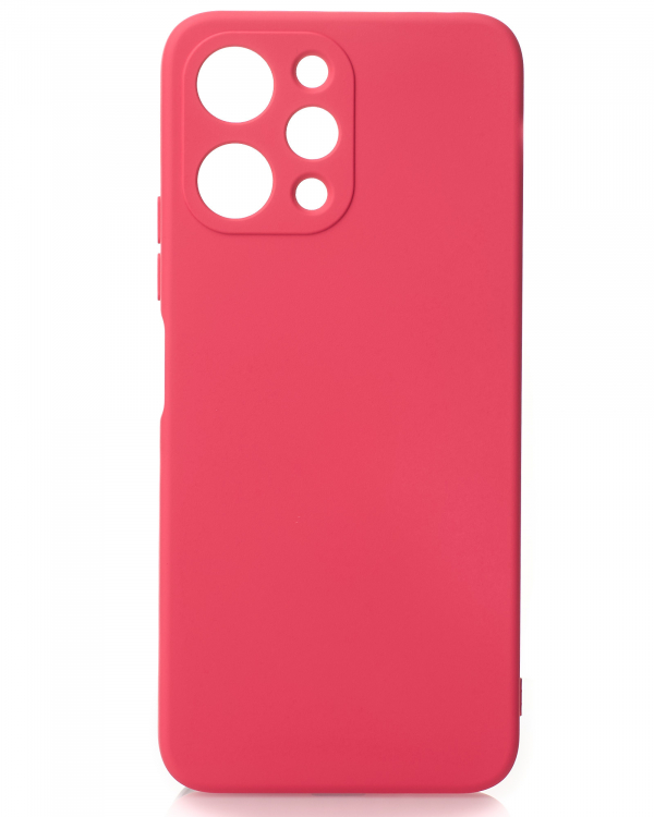 Силиконовый чехол SOFT Silicone Case для Xiaomi Redmi 12 (без лого) малиновый