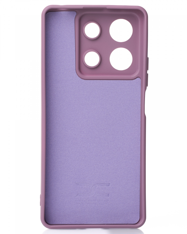 Силиконовый чехол SOFT Silicone Case для Xiaomi Redmi Note 13 5G (без лого) лаванда