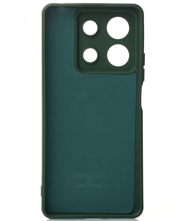 Силиконовый чехол SOFT Silicone Case для Xiaomi Redmi Note 13 5G (без лого) темно-зеленый