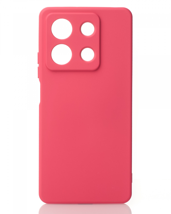 Силиконовый чехол SOFT Silicone Case для Xiaomi Redmi Note 13 5G (без лого) малиновый