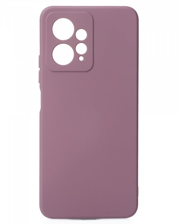 Силиконовый чехол SOFT Silicone Case для Xiaomi Redmi Note 12 4G (без лого) лаванда