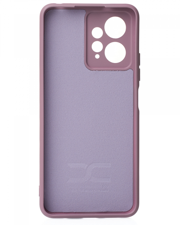 Силиконовый чехол SOFT Silicone Case для Xiaomi Redmi Note 12 4G (без лого) лаванда